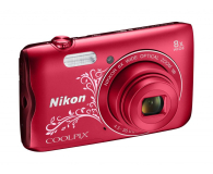 Nikon Coolpix A300 czerwony z ornamentem - 314043 - zdjęcie 5